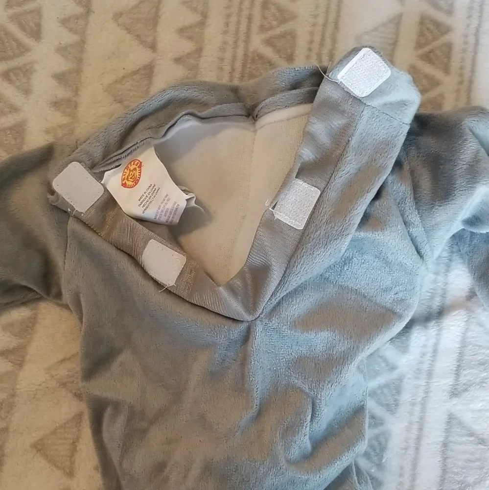 Grey Elephant Halloween baby costume size 0-6 months